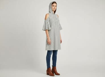 sukienka hiszpanka plus size: Sukienka damska, rozmiar M — 5