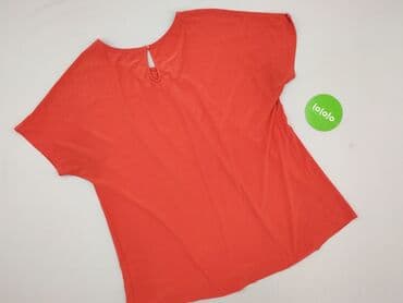 stringi damskie xxl: Red, Bluzka damska, rozmiar 3XL — 3