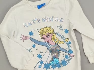 czapka bobo choses: Sweatshirt, Frozen, 7 years, 116-122 cm, condition - Very good — 1