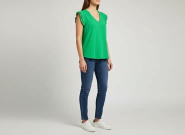 eleganckie bluzki do garnituru damskiego: Adrianna Papell, Bluzka damska, M — 7