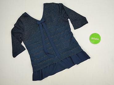 niebieska bluza hm: Bluzka damska, rozmiar M — 3