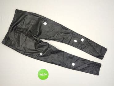 legginsy woskowane wysoki stan: Лосини Елегантні жіночі, розмір S — 3