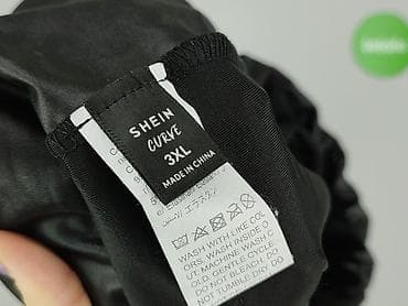 ekoskora: Shein Curve, Legginsy Ze skóry ekologicznej damskie, rozmiar 3XL — 4