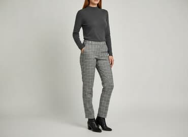 kombinezon narciarski damski xs: Spodnie materiałowe damskie, rozmiar XS — 6