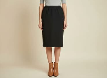 spódnice midi plisowane czarne: Bianca, Spódnica damska, rozmiar M — 6