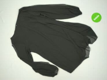 bluzka z dlugim rekawem czarna: Tunika damska, rozmiar S — 3