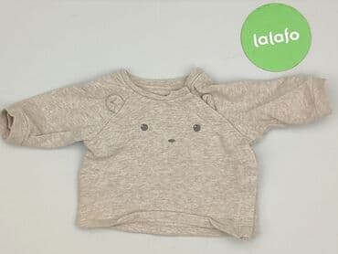 kombinezon wiosenny 74: Sweatshirt, H&M, 0-1 month, condition - Very good — 2