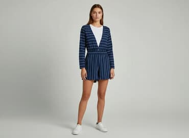 kombinezon zig zag: PULL&BEAR, Kombinezon damski, rozmiar S — 7