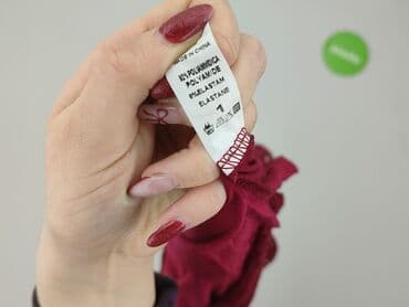 bordowe bluzki: Bluzka damska, rozmiar S — 4