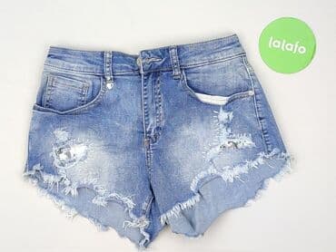 szorty damskie dzinsowe mocno wycięte: Szorty damskie, rozmiar XS — 2