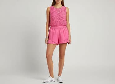 krótkie spodenki różowe: Calzedonia, Kombinezon damski, rozmiar S — 6