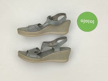 ccc sandały na koturnie 2017: Casu, Sandały damskie, rozmiar 39 — 5