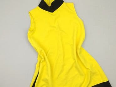 czarna sukienka ze srebrnymi wstawkami: Sukienka damska, M — 1