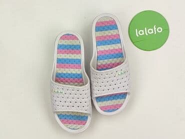 klapki z futerkiem firmowe: Kapcie damskie, rozmiar 37 — 2