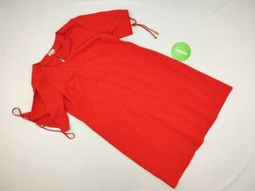 czerwona sukienki z rozcięciem: Sukienka damska — 2