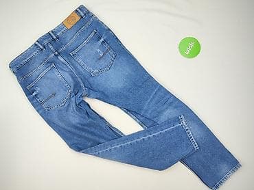 patchworkowe jeansy: Jeansy dla mężczyzn, rozmiar L — 3