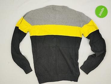 czarny sweter: Sweter dla mężczyzn, rozmiar XS — 3