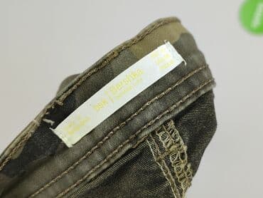 jeansy moro: Bershka, Spodnie materiałowe damskie, L — 4