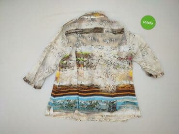 dluga biala koszula: Just, Bluzka damska, rozmiar 2XL — 3