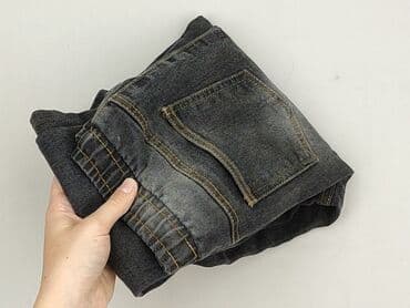 spodenki oversize: Spodnie jeansowe, Little kids, 9 lat, 128/134, stan - Idealny — 5