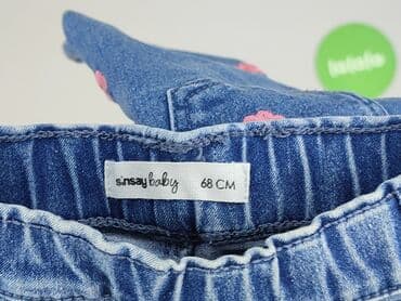 majtki do biegania: Spodnie jeansowe, Sinsay, 3-6 miesięcy, stan - Bardzo dobry — 4