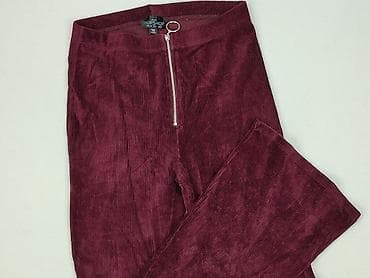 Topshop Petite, Material trousers for women, size S