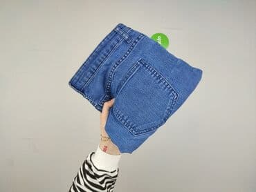 woskowane spodnie z wysokim stanem h m: H&M, Jeansy damskie, rozmiar M — 6