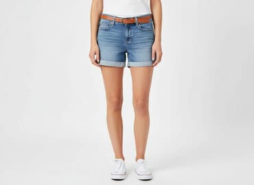 szorty damskie jeansowe allegro: Szorty damskie, rozmiar S — 5