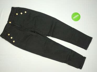 c a spodnie damskie z wysokim stanem: Spodnie materiałowe damskie, rozmiar M — 3