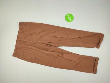 spodnie woskowane brązowe reserved: Women`s trousers, size M (EU 38) — 2