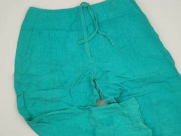 Material trousers for women, size XL (EU 42)