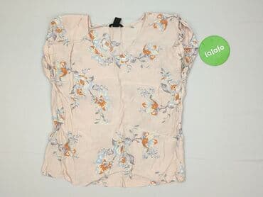 bluzka z dekoltem w serek h m: H&M, Bluzka damska, rozmiar S — 3