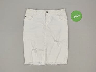 biała spódnice jeansowe: Spódnica damska, rozmiar S — 2