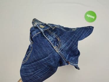 cropped blue jeans: Spodnie 3/4 damskie, rozmiar M — 5