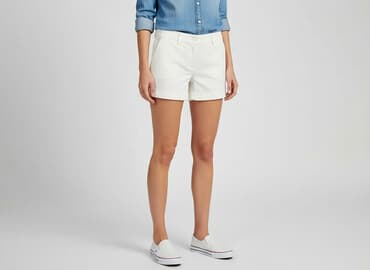 krótkie spodenki dla grubych nóg: Szorty damskie, rozmiar L — 6