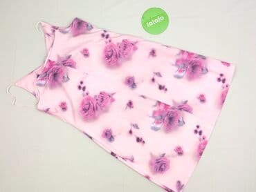 krótka sukienka w kwiaty na wesele: Sukienka damska, rozmiar S — 4