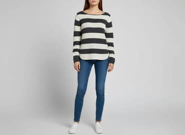 lidl sweter w paski: Sweter damski, rozmiar S — 5