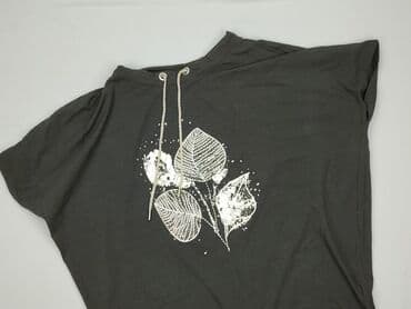 bawełniana bluzka z gumką na dole: Bluzka damska, rozmiar M — 1