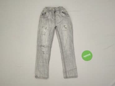 spodnie piżamowe hm: Jeans, DenimCo, 7 years, 116/122, condition - Very good — 2