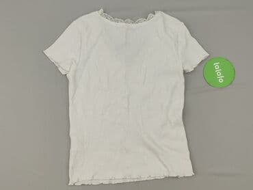 biały t shirt damski pod marynarkę: Clockhouse, T-shirt damski, rozmiar L — 3