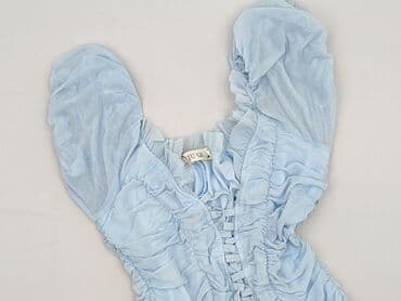 koszulka z dekoltem w serce: Bluzka damska, S — 1