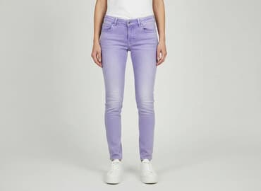 fioletowe jeansy damskie: Jeansy damskie, rozmiar XS — 6