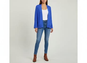 sweter open shoulder: Women`s knitwear, size M — 5