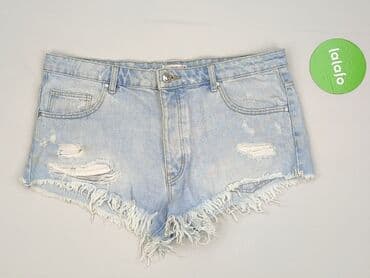 spodenki z napisem: Denim, Szorty damskie, M — 2