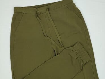 Women's Clothing: Stradivarius, Material trousers for women, size M (EU 38) — 1
