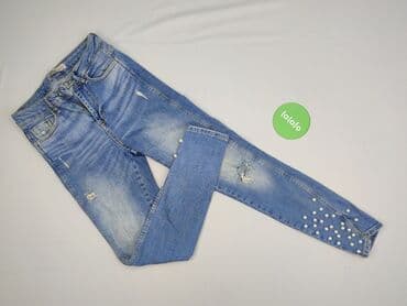 jeansy w panterkę zara: Zara, Jeansy damskie, rozmiar S — 2