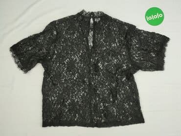 srebrne sukienki na imprezę: Women's blouse, size 2XL (EU 44) — 2