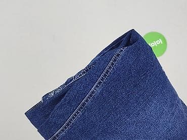 jeansy patchworkowe: Spodnie 3/4 damskie, rozmiar M — 7