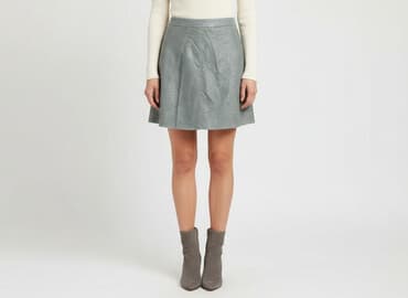 spódnice plisowane skórzane: Spódnica damska, rozmiar S — 1