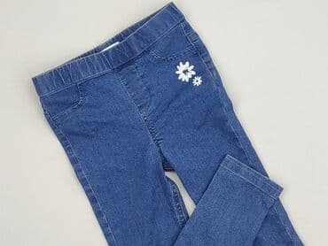 steve madden kurtka z futerkiem: Spodnie jeansowe, Sinsay, 5-6 lat, 116, stan - Bardzo dobry — 1